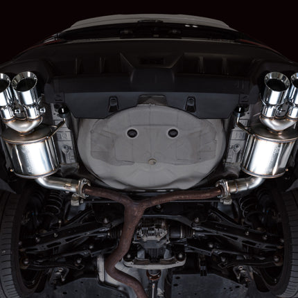 AWE Tuning 22-25 Subaru VB WRX Touring Edition Axle-Back Exhaust - Chrome Silver Tips