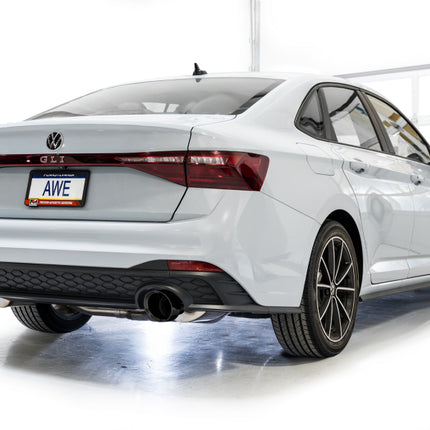 AWE Tuning 22-25 Volkswagen Jetta GLI Touring Edition Exhaust - Diamond Black Tips