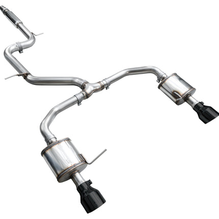 AWE Tuning 22-25 Volkswagen Jetta GLI Touring Edition Exhaust - Diamond Black Tips