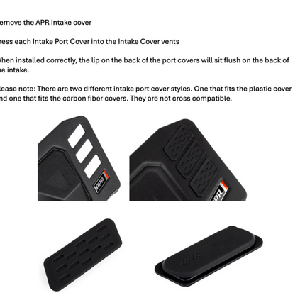 Installation Instructions