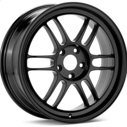 Enkei RPF1 17x8 5x108 48mm Offset 63.4mm Bore Black Wheel (MOQ 40)