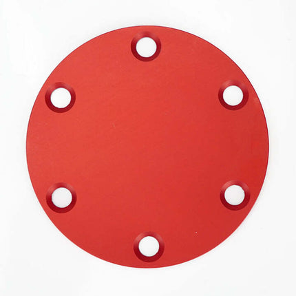 NRG Horn Delete Plate Laser Logo - Red