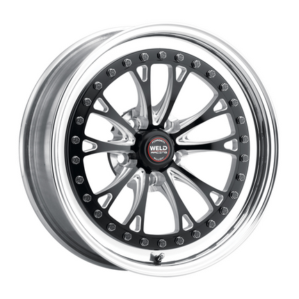 Weld Vitesse 17x5 / 5x4.75 BP / 2.2in. BS Black Wheel - High Pad