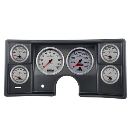 Autometer Ultra-Lite II Direct Fit Dash Kit 78-81 Malibu / El Camino (2 x 5in. / 4 x 2-5/8in.)
