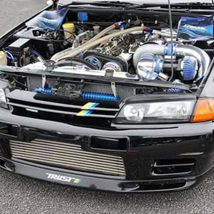 GReddy 89-94 Nissan Skyline GT-R Large Single GReddy/MHI T78 33D 80MM Dia Air Flow Turbo Upgrade Kit