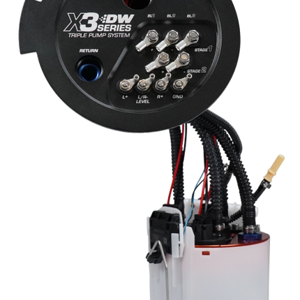 DeatschWerks 20-24 A90/91 Toyota Supra/G8X BMW M3/M4 Fuel Pump Module w/Triple DW420s