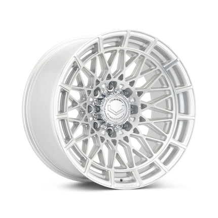 Vossen HFX-3 20x9 - 8x180 - ET18 - Deep Face - 124.3 - Silver Polished Wheel