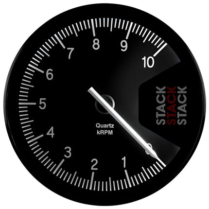 Autometer Stack Professional Action Replay 125mm 0-10K RPM Tachometer - Black