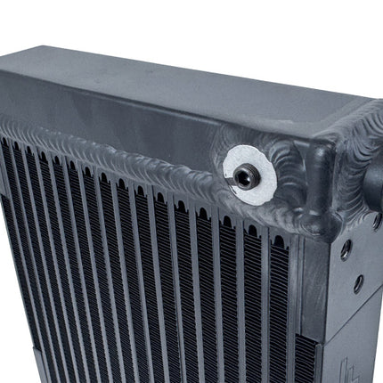 CSF Universal Large Single-Pass Oil Cooler - M22 x 1.5 - 12in L x 9.33in H x 2.16in W