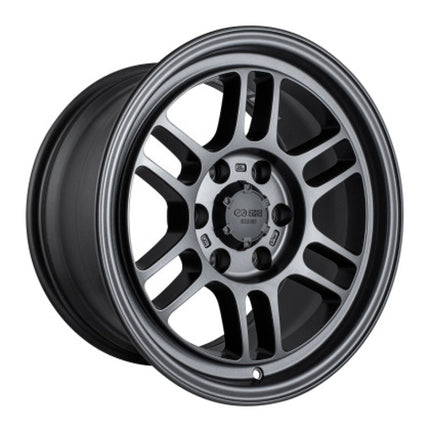 Enkei RPT1 16x8 6x139.7 0mm Offset 108.5mm Bore Black Wheel w/ Machined Spokes (MOQ 40)