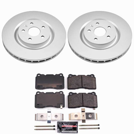 Power Stop 12-13 Buick Regal Front Z23 Coated Brake Kit