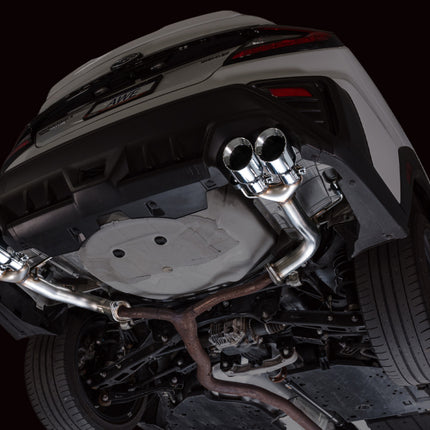 AWE Tuning 22-25 Subaru VB WRX Track Edition Axle-Back Exhaust - Chrome Silver Tips