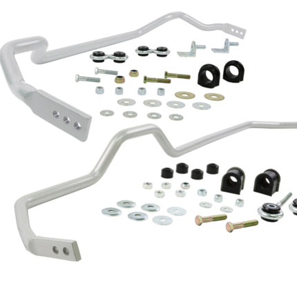Whiteline Sway Bar Kit 27mm Front 22mm Rear Adjustable Complete Handling Upgrade