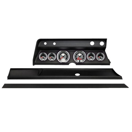 Autometer American Muscle Direct Fit Dash Kit 1967 Chevy Chevelle (2 x 3-3/8in. / 4 x 2-1/16in.)