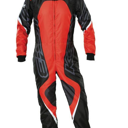 OMP KS-3X ART OVERALL FIA 8877-2022 (KIDS) BLACK / FLUO YELLOW SZ 160