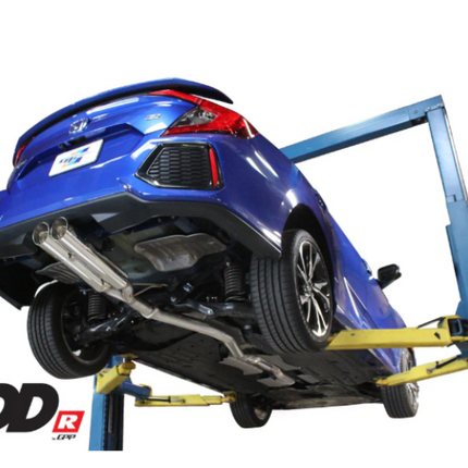 GReddy 2017+ Honda Civic SI Sedan DD-R Resonated Exhaust