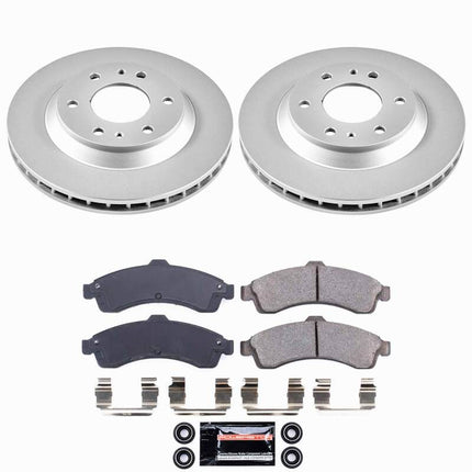 Power Stop 04-05 Buick Rainier Front Z23 Coated Brake Kit