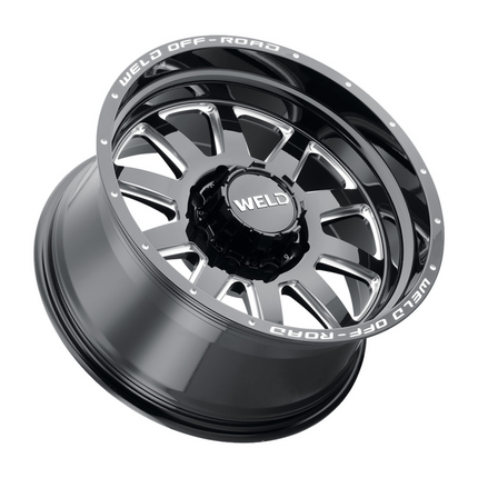 Weld Off-Road W102 20X9 Stealth 8X180 ET00 BS5 Gloss Black MIL 124.3