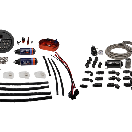 DeatschWerks A90/91 Supra/G8X BMW M3/M4 Fuel Pump Module w/ Dual DW420 Pumps and PTFE Return