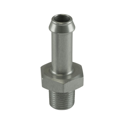 Turbosmart 8mm / 5/16in Hose End to 1/8 NPT Male Straight - Clear
