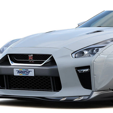 GReddy GRacer Front Lip Spoiler - 2017+ Nissan GTR R35