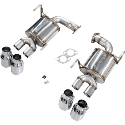 AWE Tuning 22-25 Subaru VB WRX Touring Edition Axle-Back Exhaust - Chrome Silver Tips