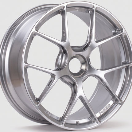 BBS FI-R Evo 21x13.0 Centerlock ET31 Diamond Silver Wheel (Porsche 992 GT3RS)