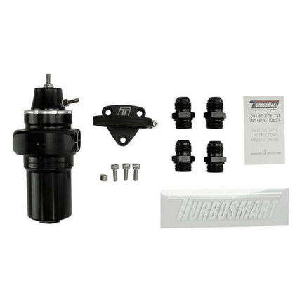 Turbosmart -10AN FPRF10 Canister Style Fuel Filter w/Regulator - Black