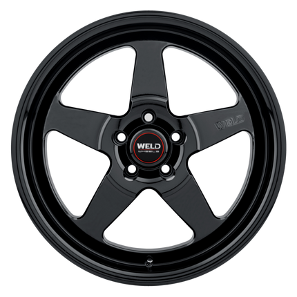 Weld S151 18x5 Ventura Drag 5x114.3 ET-23 BS2.09 Gloss BLK MIL DIA 78.1