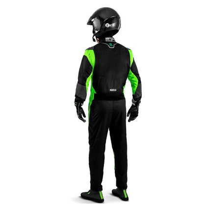 Sparco Suit Futura Size 64 Black/Green