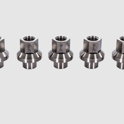 Belak 7075 Billet Aluminum Shank Style Lug Nut M14x1.50 - 4 Pack