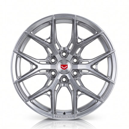Vossen HF6-4 20x9.5 - 6x135 - ET15 - Deep Face - 87.1 - Silver Metallic Wheel