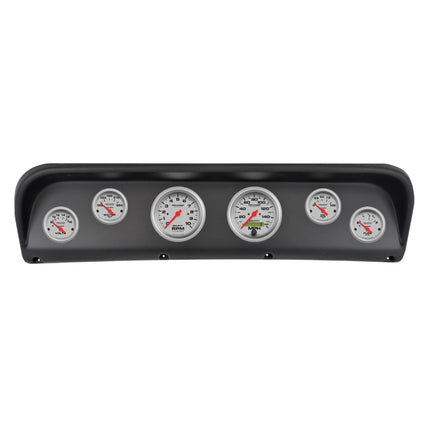Autometer Ultra-Lite Direct Fit Dash Kit 67-72 Ford F100 (2 x 3-3/8in. / 4 x 2-1/16in.)