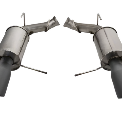 Roush 11-14 Mustang V6 Black Tip Axle Back Exhaust