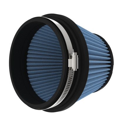 aFe POWER Universal Clamp-On Air Filter w/ D2 Dura-Dry Media - 6in F x 7.5in B x 5.5in T x 5in H