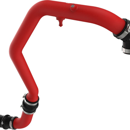 aFe BladeRunner Aluminum Hot and Cold Charge Pipe Kit Red Ford F-150 24-26 V6-2.7L (tt)