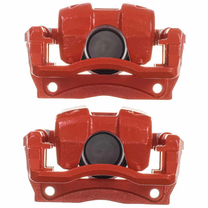 Power Stop 23-26 Honda HR-V Front Red Caliper w/Bracket (Pair)