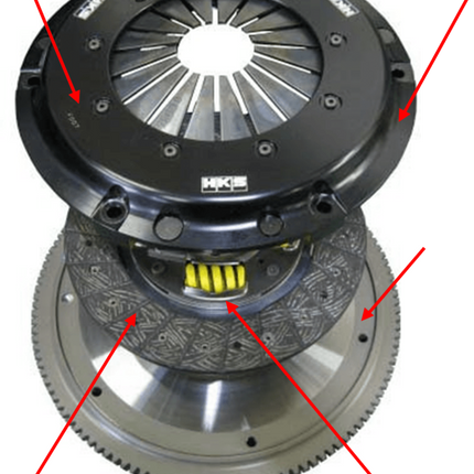 HKS 2022+ Toyota GR86 / 2022+ Subaru BRZ LA Clutch Kit