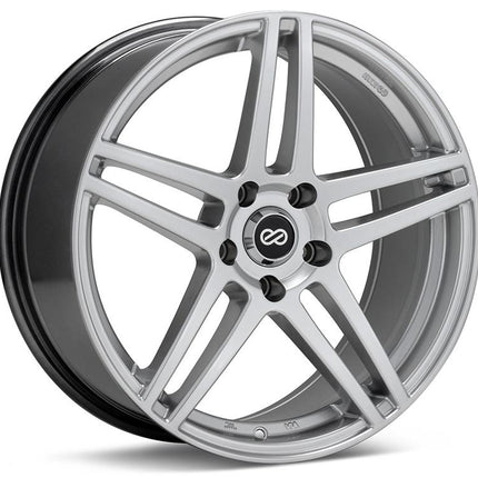 Enkei RSF5 16x7 5x100 45mm Offset 72.6mm Bore Hyper Silver Wheel