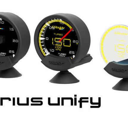 GReddy Sirius Unify Turbo Boost Gauge Set (Sirius Meter w/Boost Pressure Sensor Set & Vision Displ)