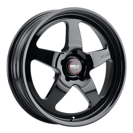 Weld S151 18x5 Ventura Drag 5x114.3 ET-23 BS2.09 Gloss BLK MIL DIA 78.1