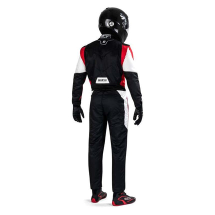 Sparco Suit Competition (Boot Cuff) 64 Black/ White
