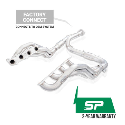 Stainless Works 21-25 Ford F150 5.0L Headers 1-7/8in Primaries High-Flow Cats Factory Conn.