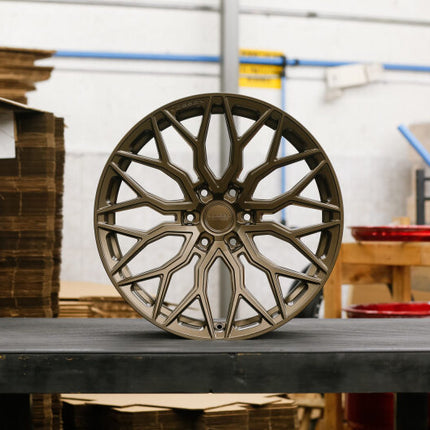 Vossen HF6-3 - 22x9.5 - ET20 - 6x135 - 87.1 - DEEP - SBZ - SATIN BRONZE