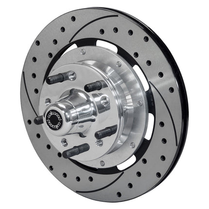 Wilwood kit hub granada 75-80 polish hub 12.19 rotor vented drilled