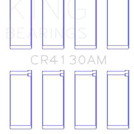 King Engine Bearings Daihatsu HC, HD (Size STD) Rod Bearing Set