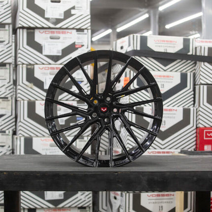 Vossen Forged EVO-6TR - 24X10 - 5X112 - GB - Gloss Black - GLE53 Fitment