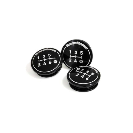 GrimmSpeed Swap-Top Weighted Bulb Shift Knob - Stainless Steel