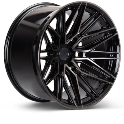Vossen HF6-5 22x10 - 6x139.7 - ET-18 - Super Deep Face - 106.1 - Gloss Black Wheel
