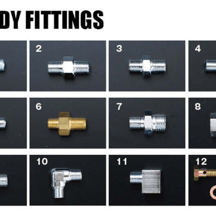 GReddy Union Fitting 1/8PF-M12 P1.25